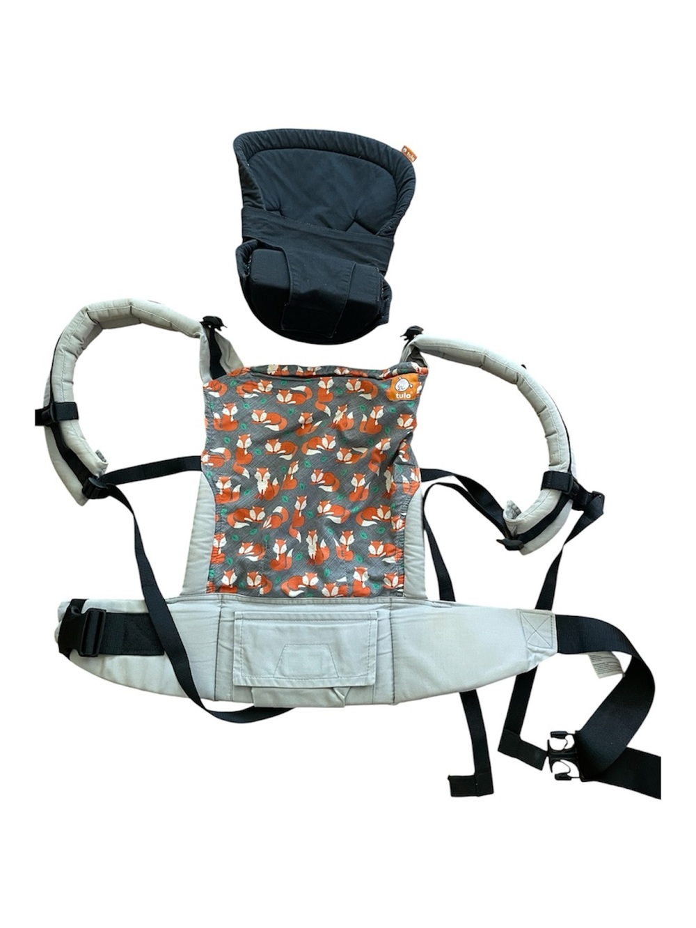 Title: Baby Tula Fox Trot Standard Carrier + Infant Insert